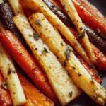 Roasted Carrots Parsnips Honey