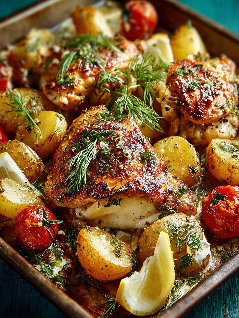 Sheet Pan Chicken Potatoes