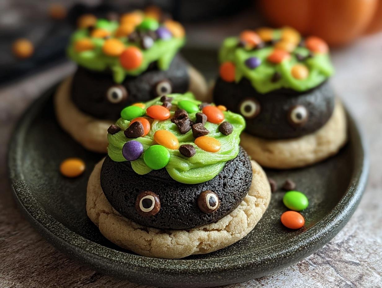Spooky Halloween Cauldron Cookies: 1 Easy Treat