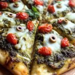 Witchs Brew Pesto Pizza