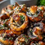 Air Fryer Ranch Mushrooms