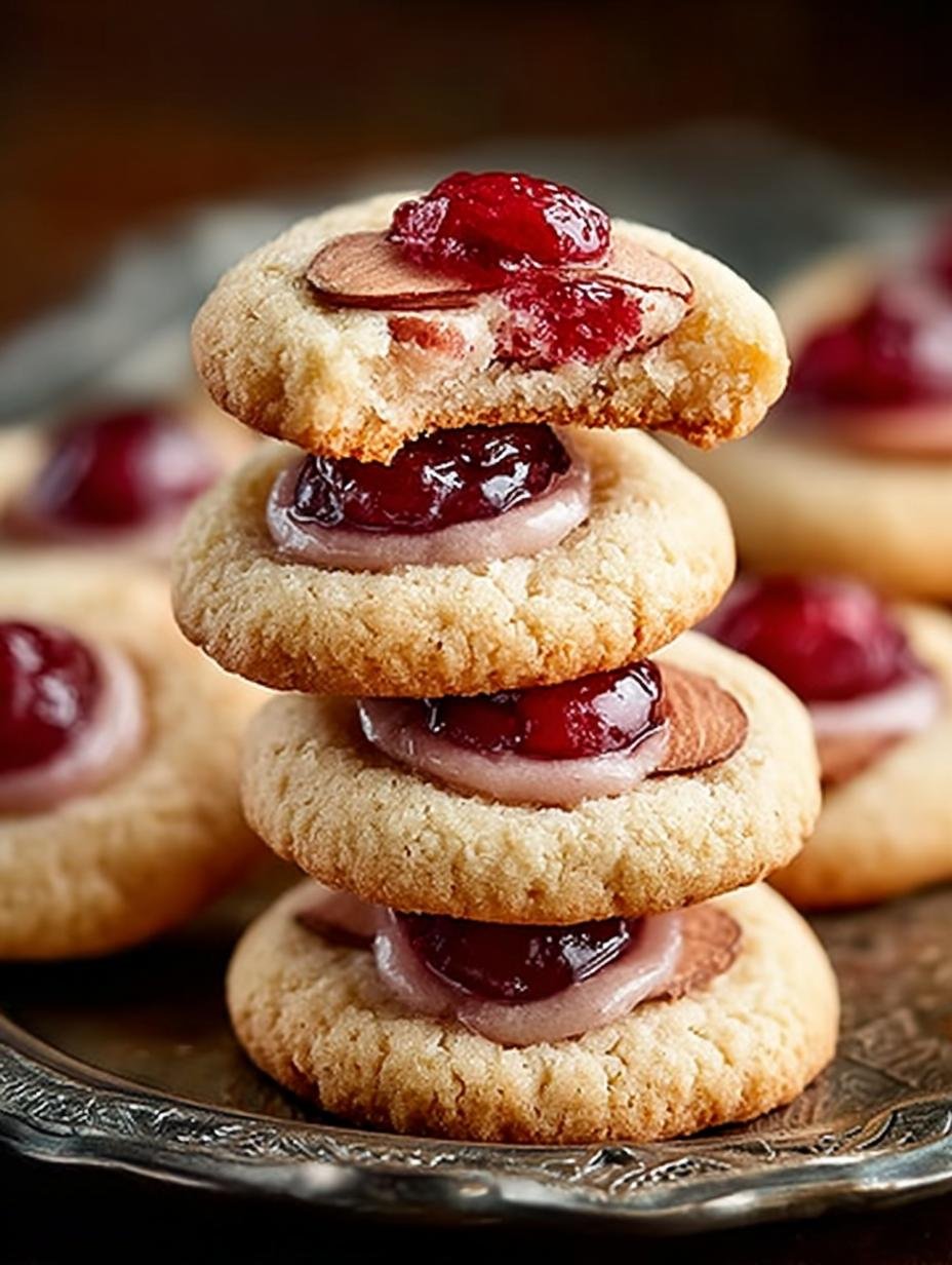 Chewy Almond Cherry Cookies You’ll Love to Bake - Almond Cherry Cookies - additional detail