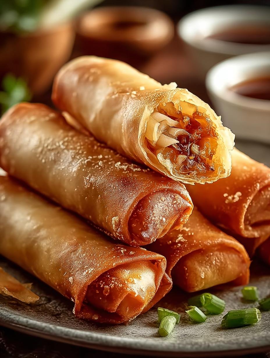 Apple Pie Egg Rolls: 12 Deliciously Crispy Treats - Apple Pie Egg Rolls - main visual representation