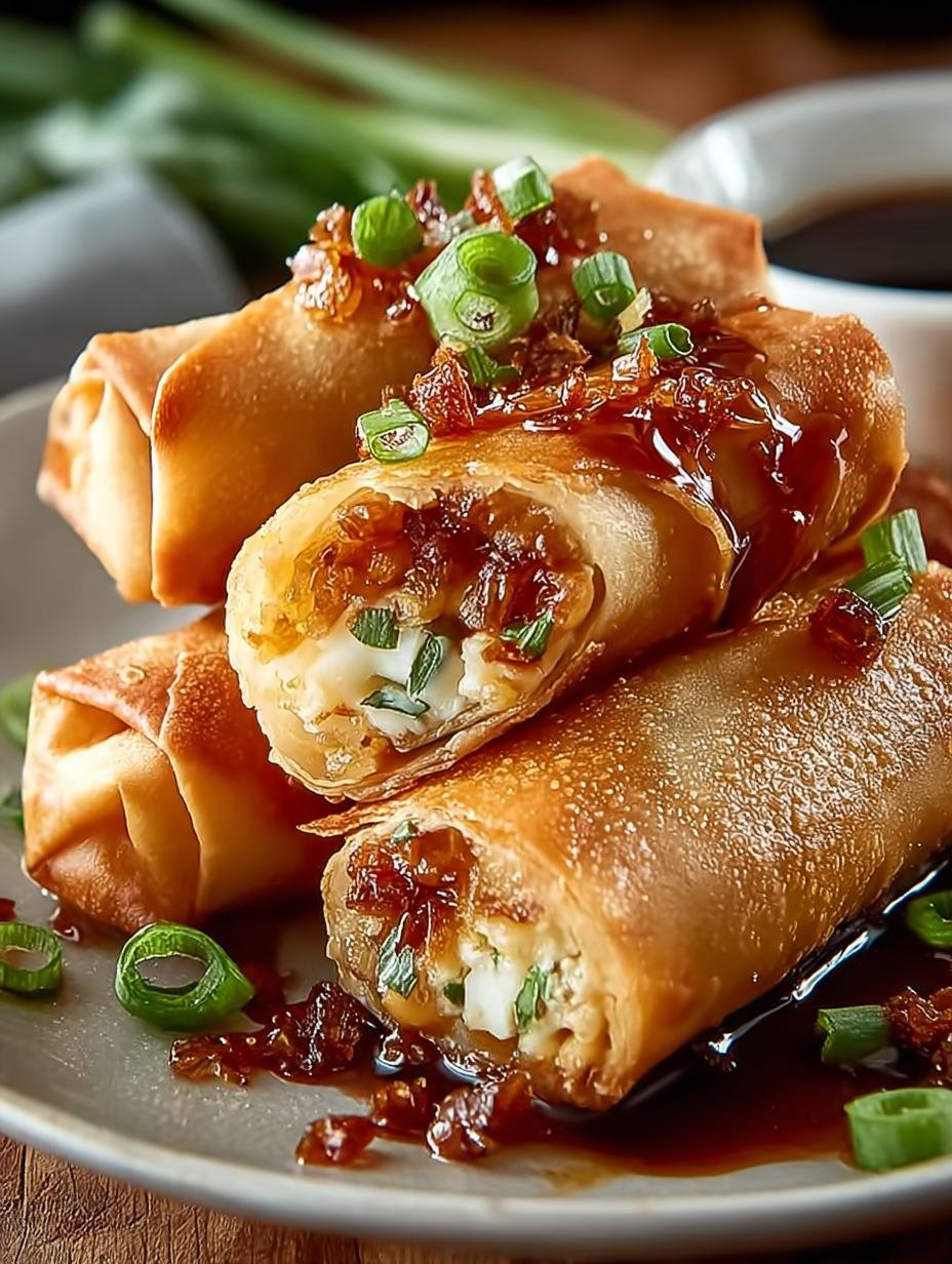 Apple Pie Egg Rolls: 12 Deliciously Crispy Treats - Apple Pie Egg Rolls - additional detail