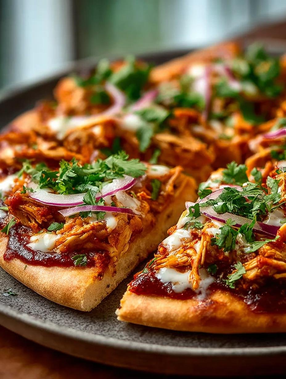BBQ Chicken Flatbread: 7 Irresistible Flavor Combos - Bbq Chicken Flatbread - additional detail