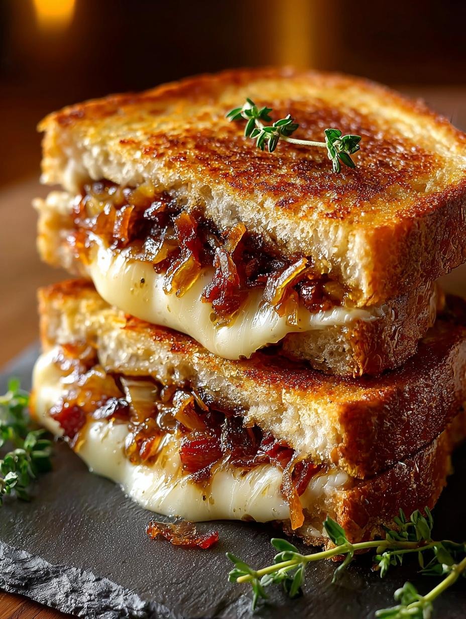 Beef Bacon Caramelized Onion