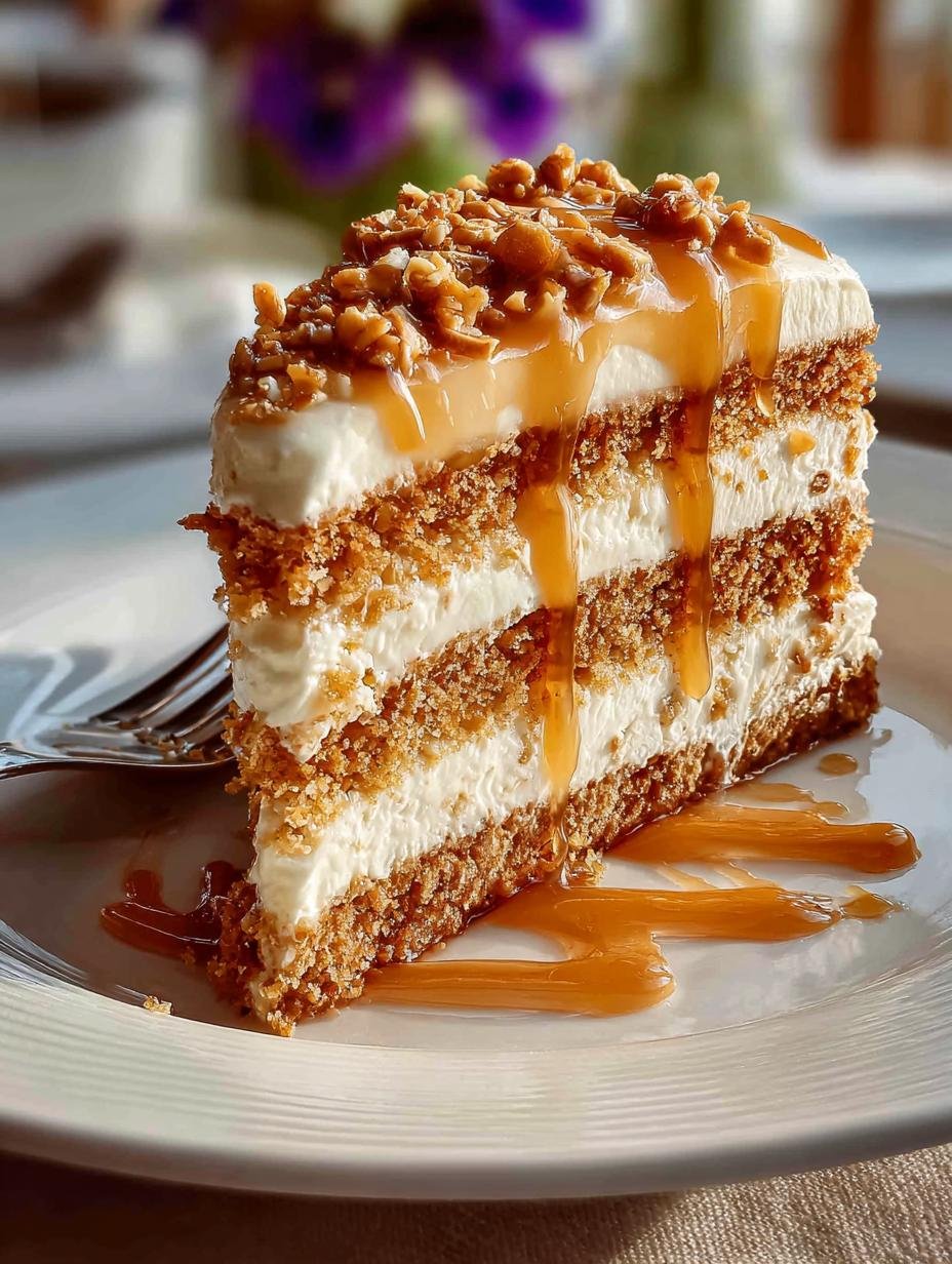 Butterscotch Crunch Cake