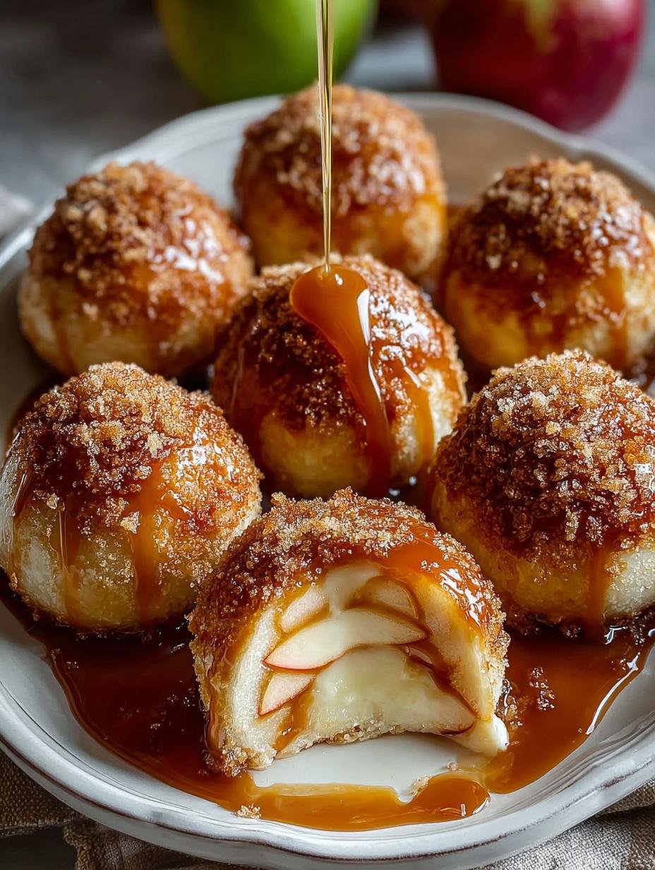 Caramel Apple Pie Bombs