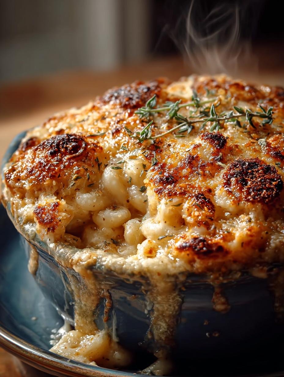 Cheesy French Onion Soup: 6 Comforting Variations - Cheesy French Onion Soup - additional detail