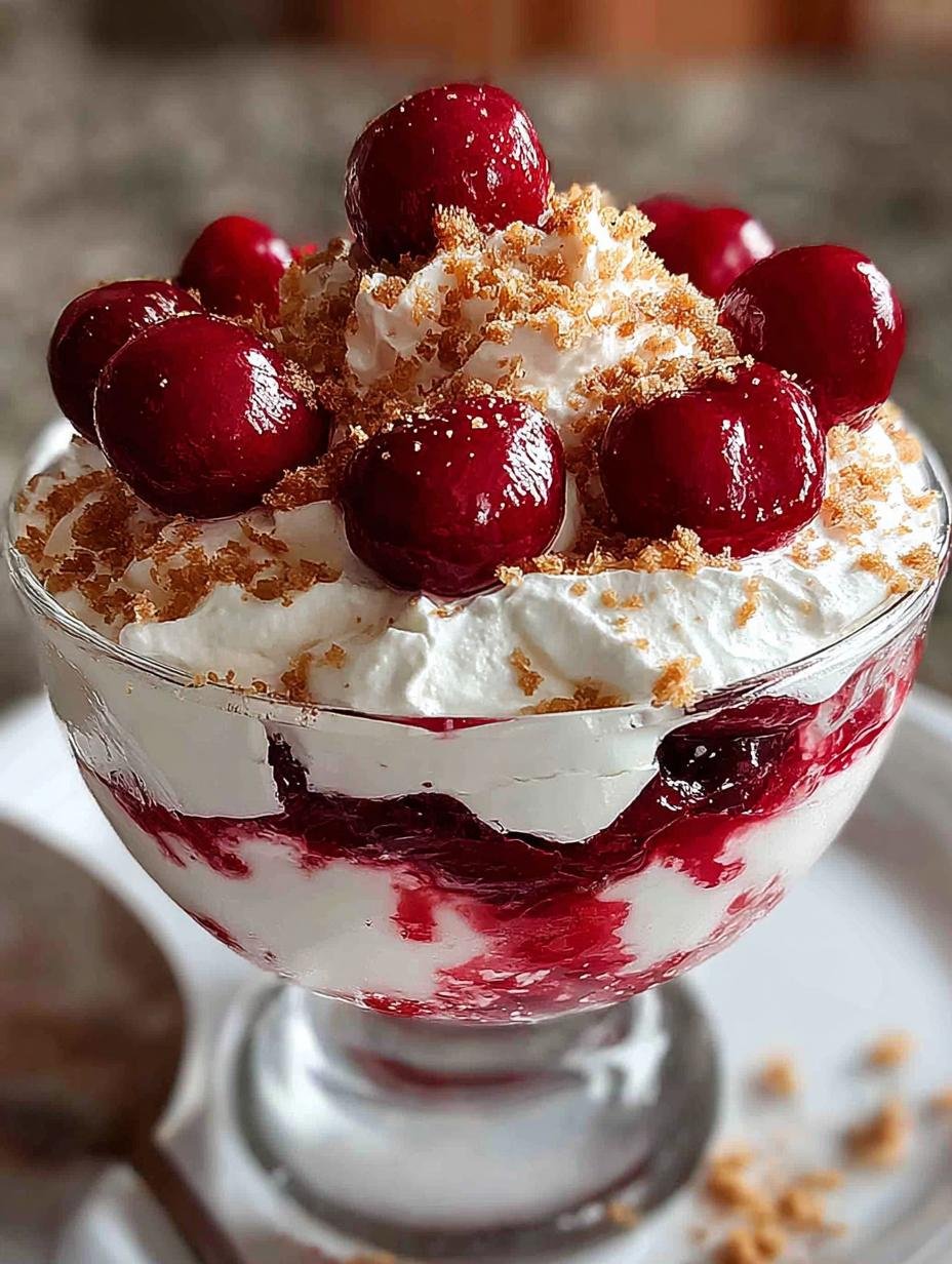 Cherry Cheesecake Fluff