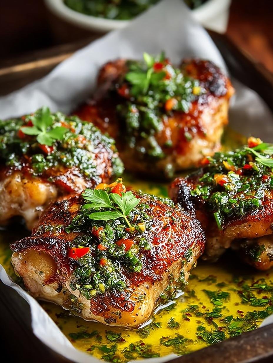Chimichurri Chicken Thighs: 7 Reasons to Love This Dish - Chimichurri Chicken Thighs - additional detail