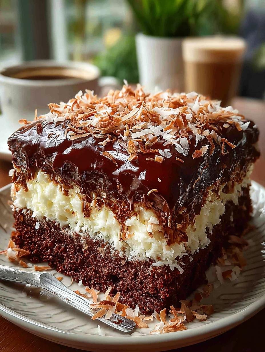 Choco Coconut Dream Cake