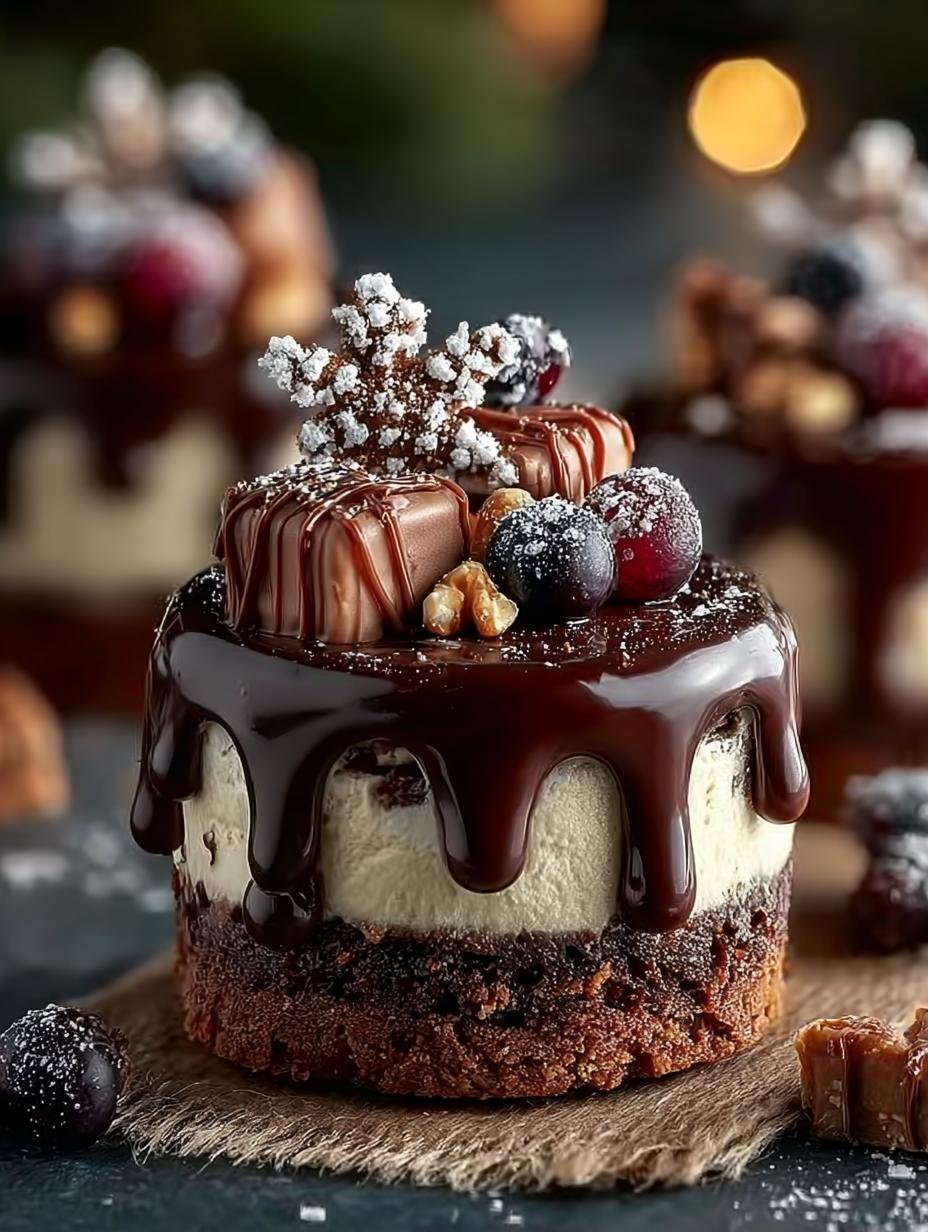 Chocolate Ganache with Festive