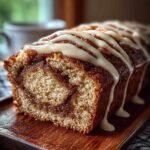 Cinnamon Roll Banana Bread
