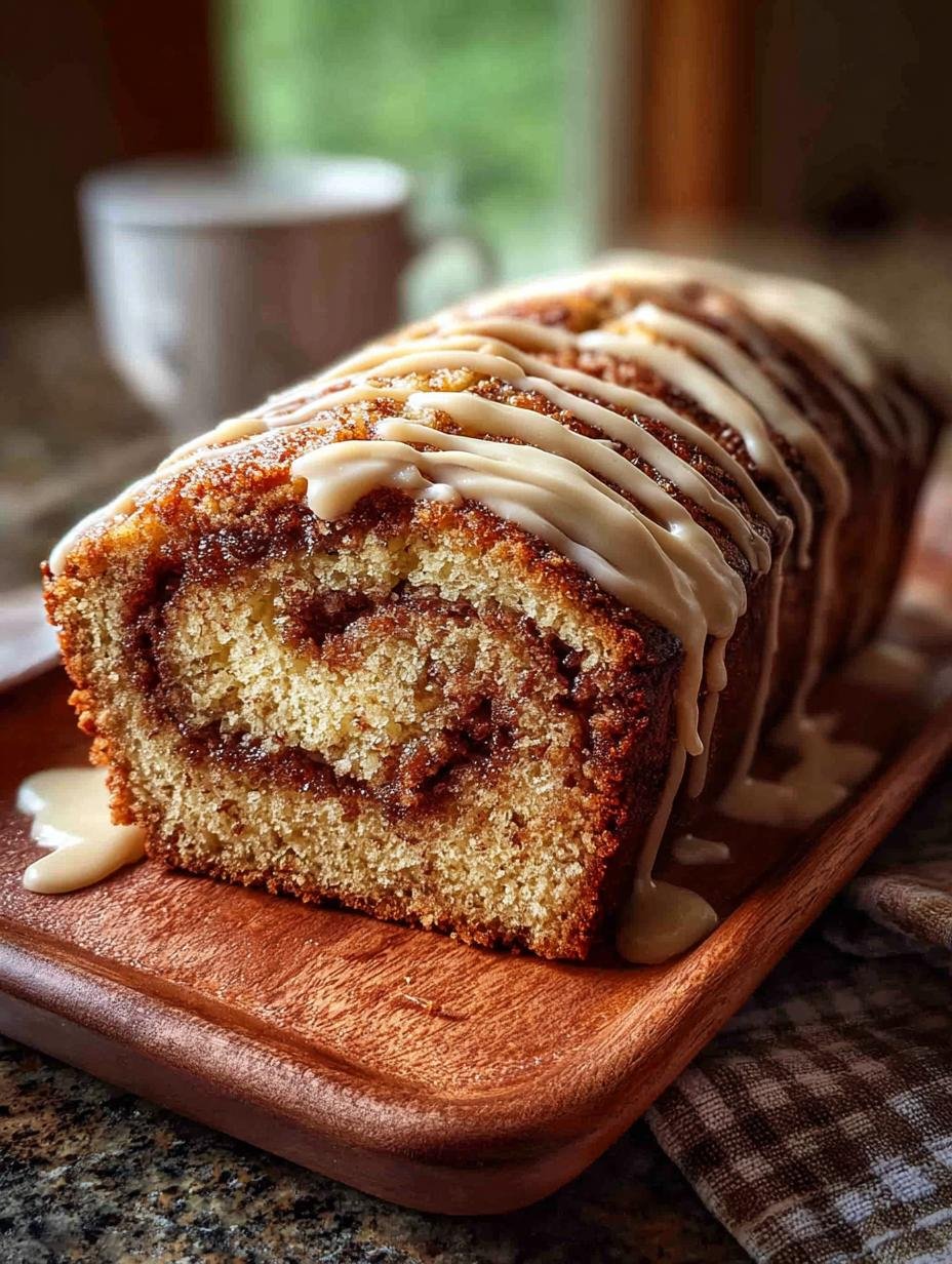Delicious Cinnamon Roll Banana Bread Recipe You’ll Love - Cinnamon Roll Banana Bread - additional detail