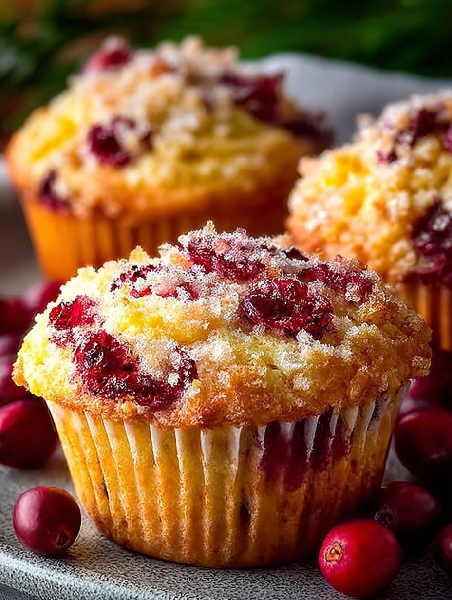 Citrus Orange Cranberry Muffins: 12 Sunshine Bites - Citrus Orange Cranberry Muffins - main visual representation