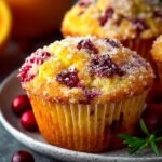 Citrus Orange Cranberry Muffins
