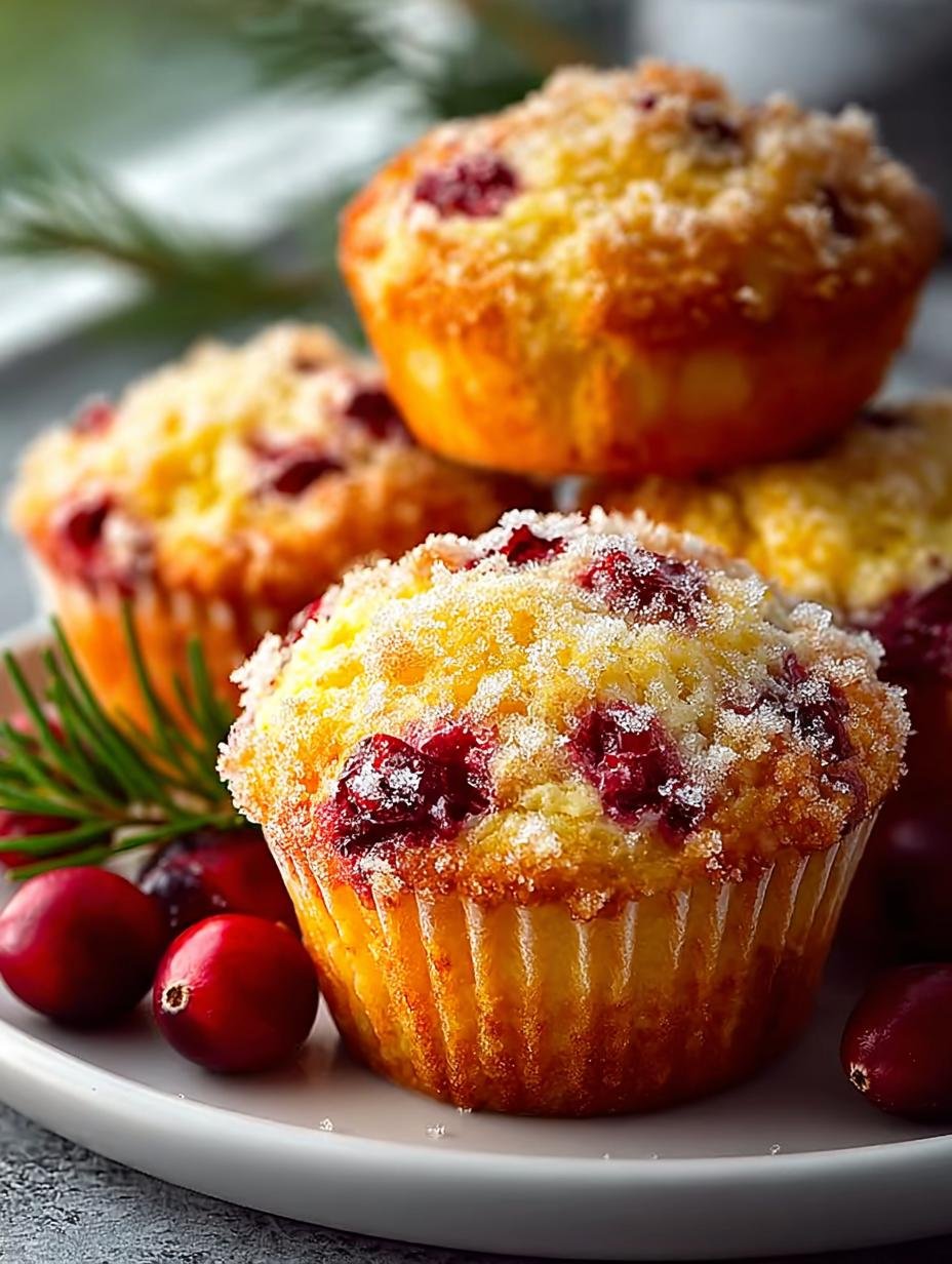 Citrus Orange Cranberry Muffins: 12 Sunshine Bites - Citrus Orange Cranberry Muffins - additional detail