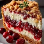 Cranberry Cream Cheese Crumb