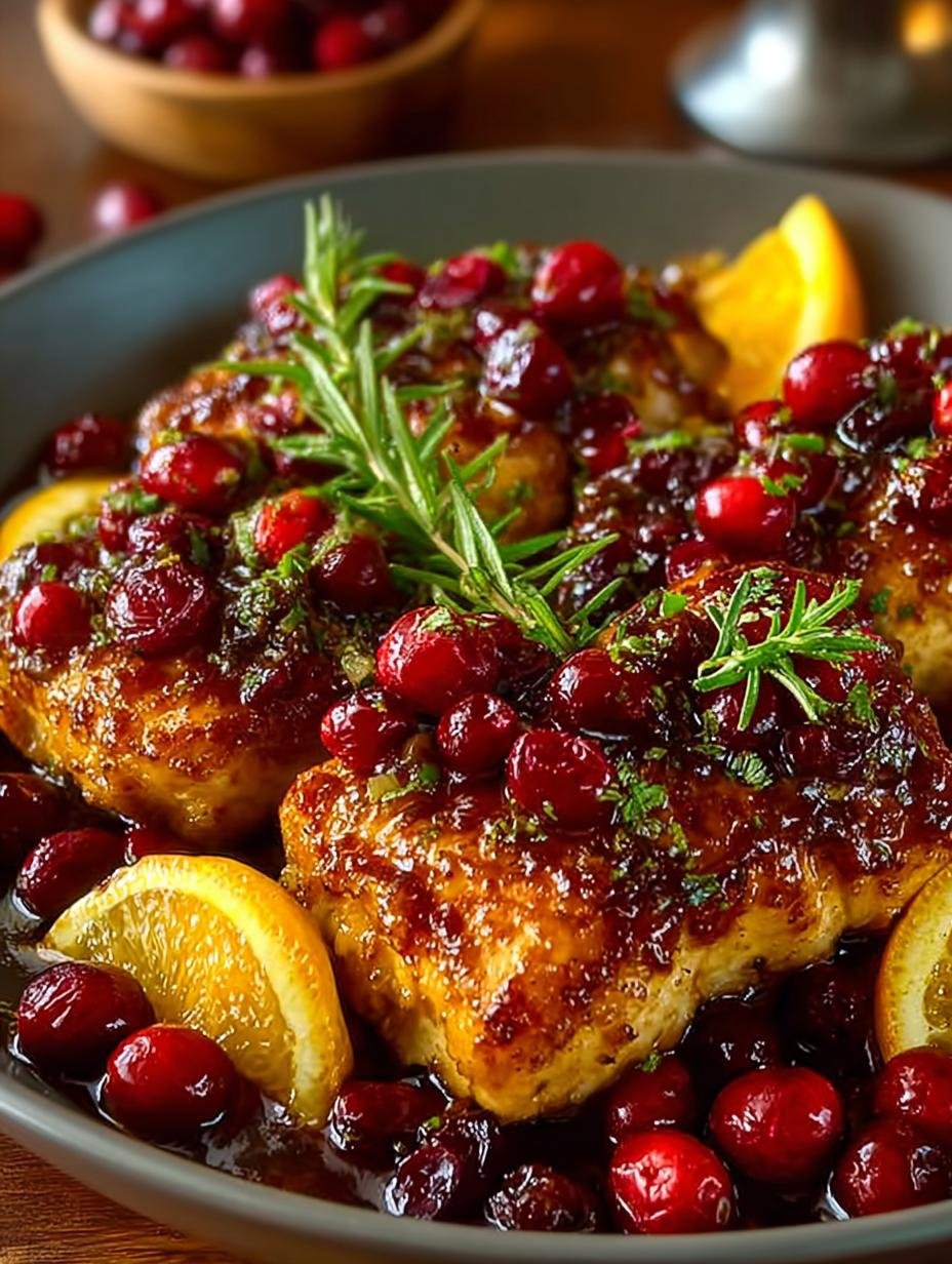 Cranberry Orange Chicken: 5 Deliciously Easy Recipes - Cranberry Orange Chicken - additional detail
