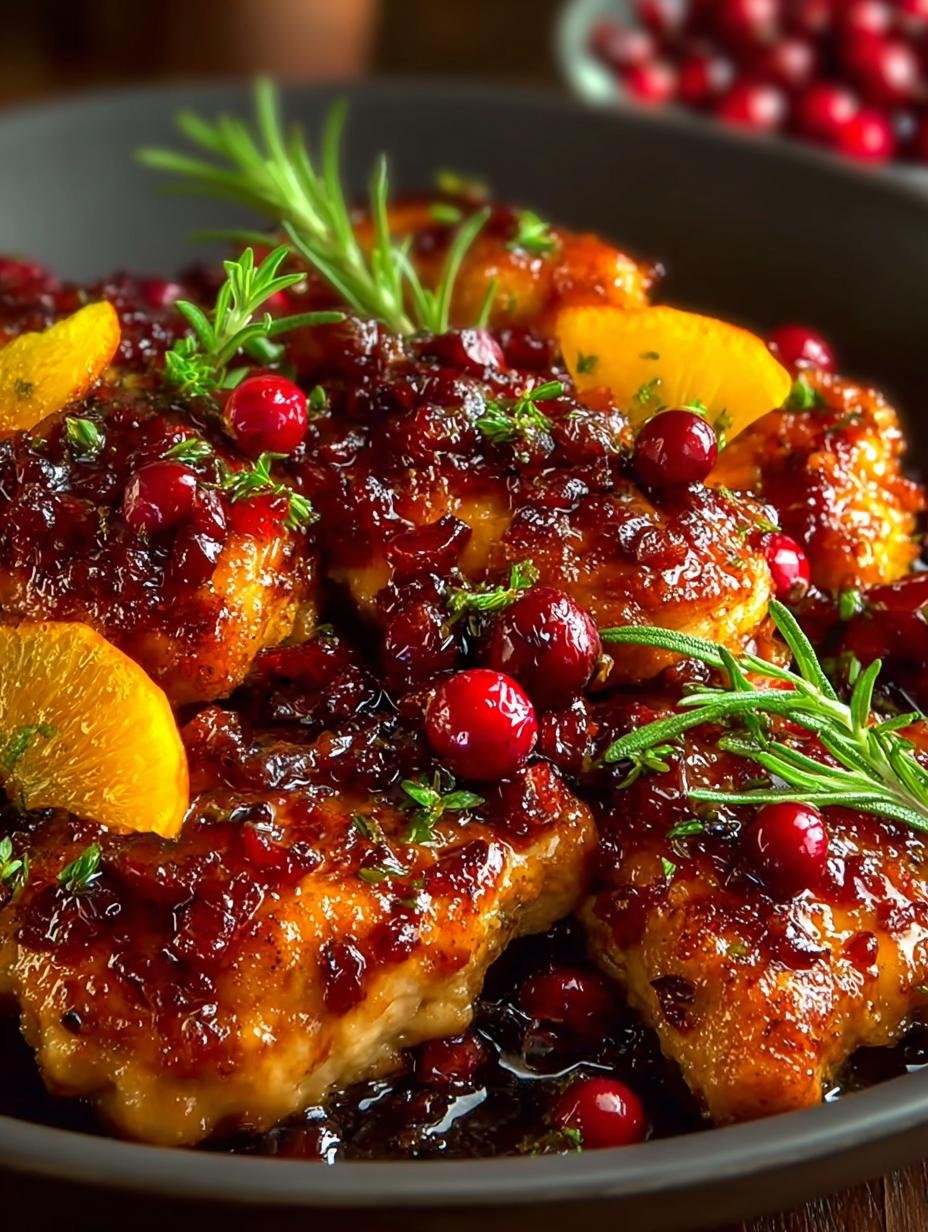 Cranberry Orange Chicken