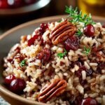 Cranberry Pecan Wild Rice