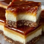 Creamy Caramel Cheesecake Bars