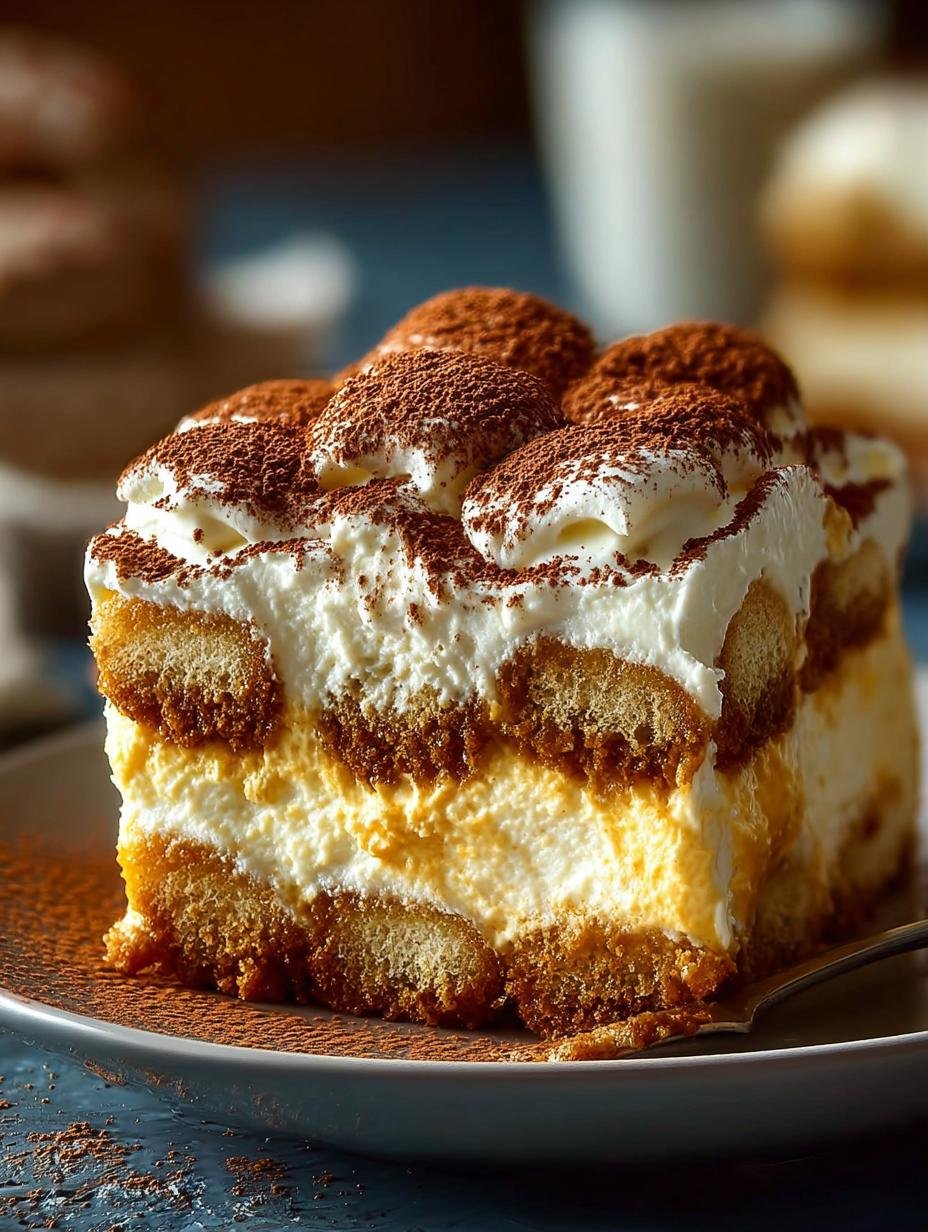 Creamy Pumpkin Tiramisu: 7 Irresistible Layers - Creamy Pumpkin Tiramisu - main visual representation