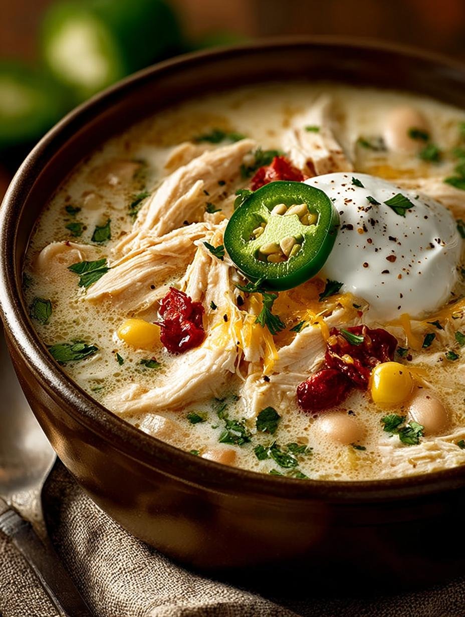 Creamy White Chicken Chili
