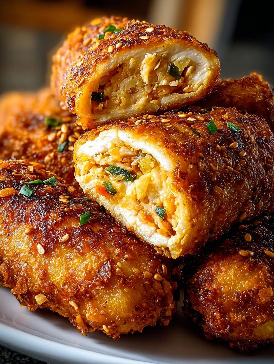 Crispy Air Fryer Chicken: 10 Delicious Egg Rolls to Enjoy - Crispy Air Fryer Chicken - main visual representation
