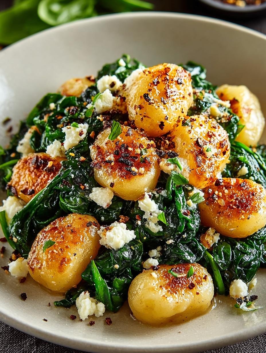 Crispy Gnocchi with Spinach: 7 Irresistible Ways to Enjoy - Crispy Gnocchi with Spinach - main visual representation