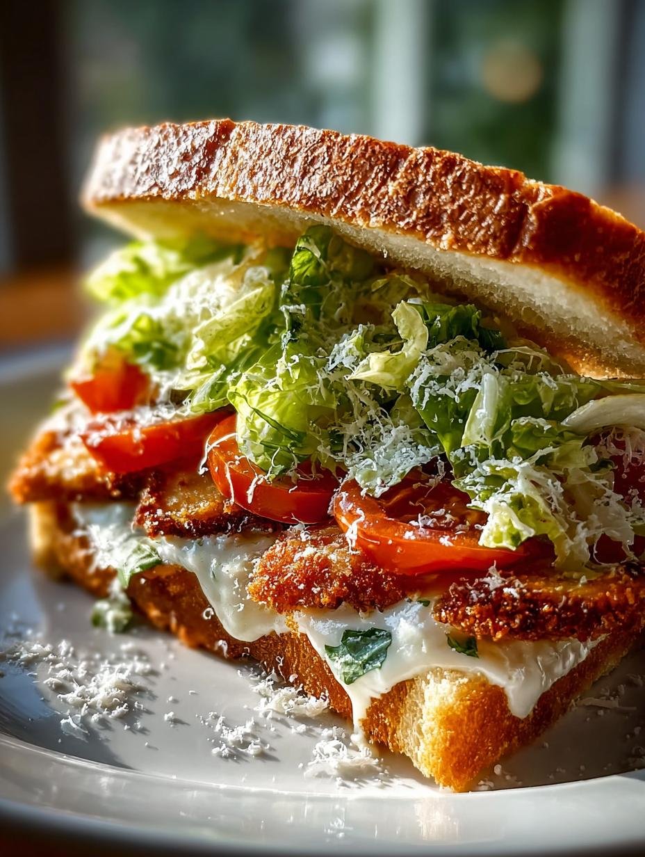 Crunchy Chicken Caesar Sandwich: 5 Irresistible Ways - Crunchy Chicken Caesar Sandwich - main visual representation