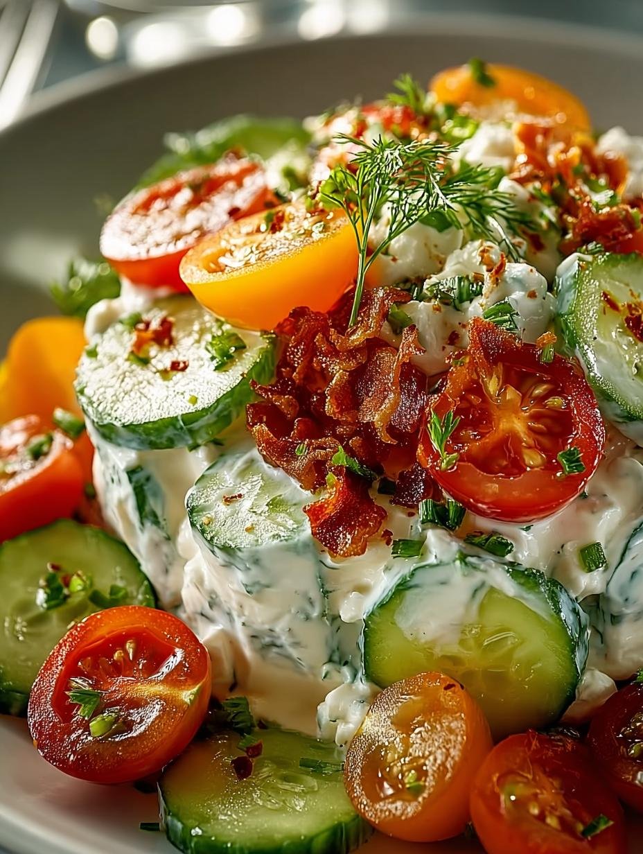 Cucumber Ranch Crack Salad: 7 Irresistible Ingredients - Cucumber Ranch Crack Salad - additional detail