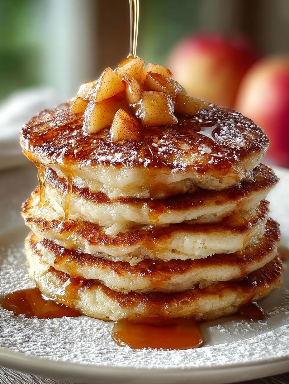 Fluffy Apple Cinnamon Pancakes: 5 Steps to Perfection - Fluffy Apple Cinnamon Pancakes - main visual representation