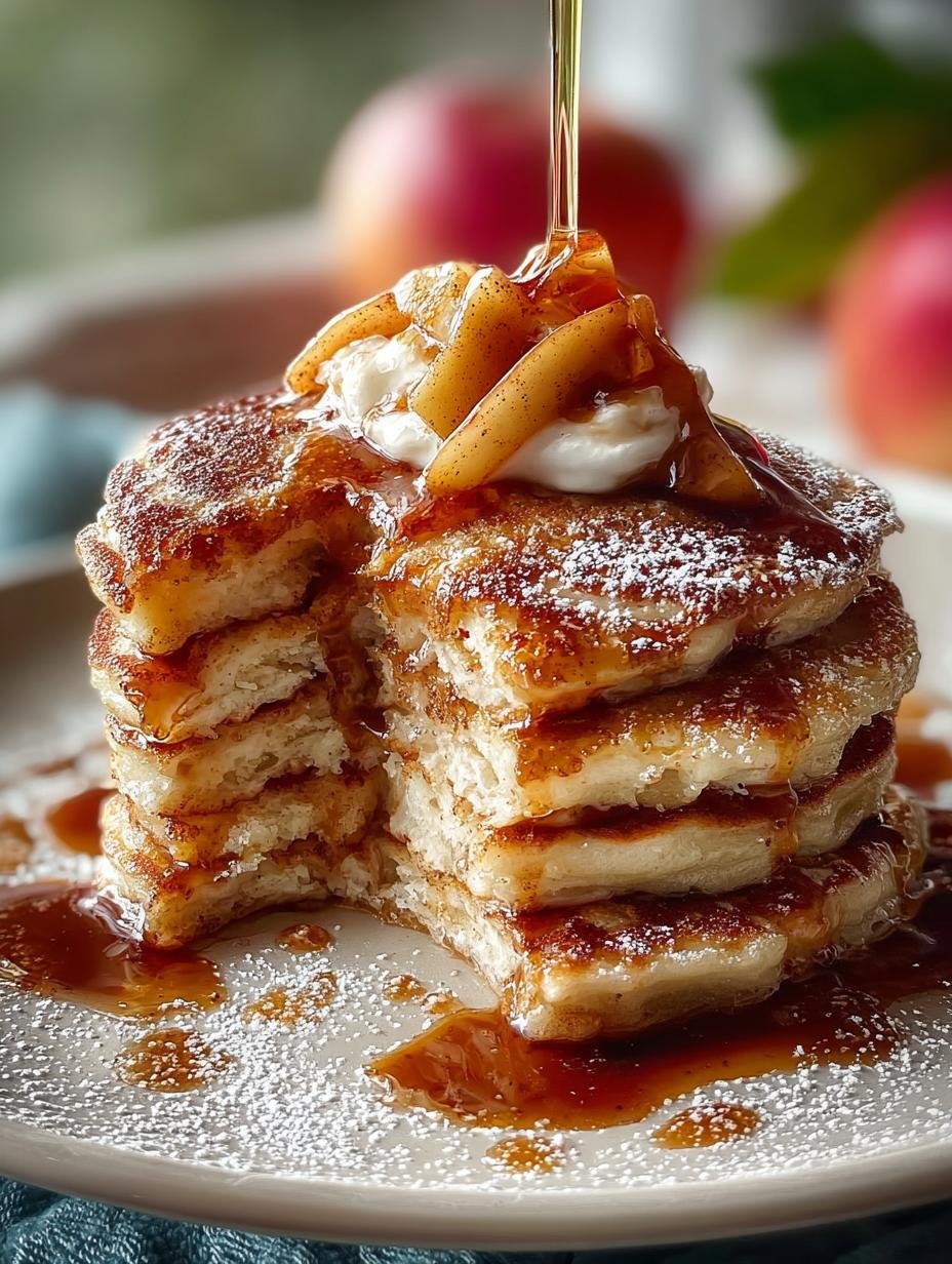 Fluffy Apple Cinnamon Pancakes: 5 Steps to Perfection - Fluffy Apple Cinnamon Pancakes - additional detail
