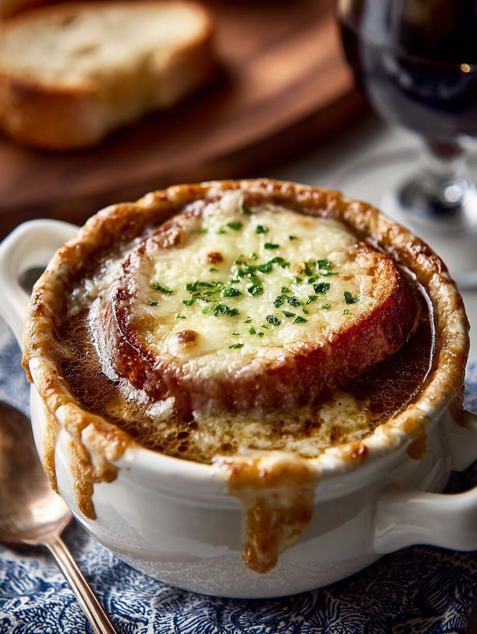 Classic French Onion Soup Recipe: A Comforting Delight - French Onion Soup - additional detail