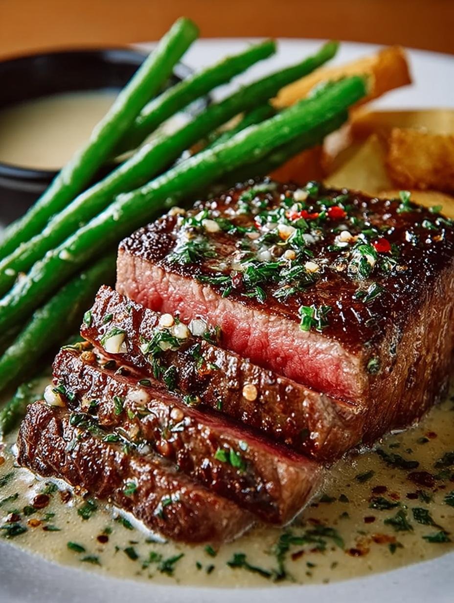 French Peppercorn Steak