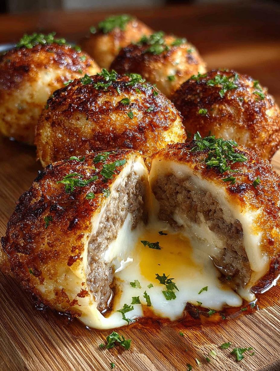 Garlic Parmesan Cheeseburger Bombs: 12 Irresistible Bites