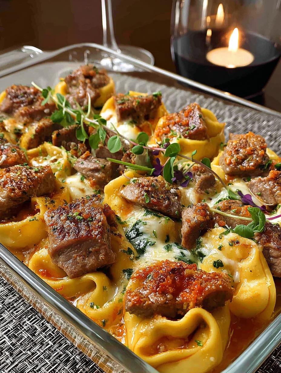 Golden Cheese Steak Tortellini: 6 Easy Steps to Delight - Golden Cheese Steak Tortellini - main visual representation