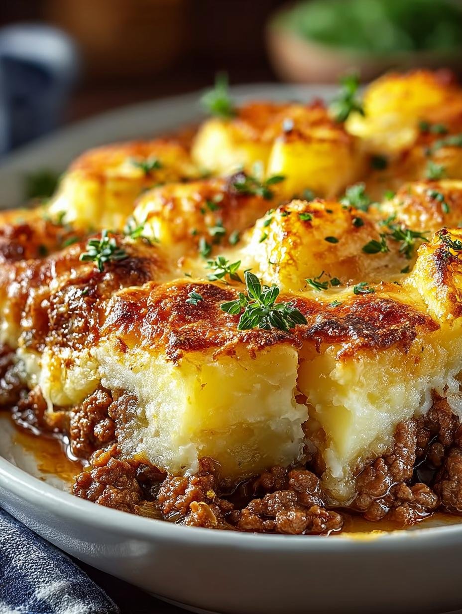 Ground Beef Potatoes Casserole