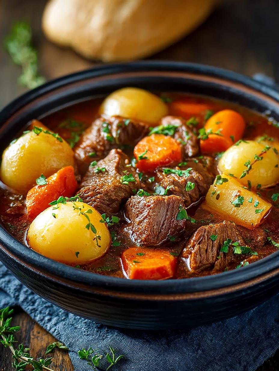 Irresistible Irish Stew Recipe for Cozy Family Dinners - Irish Stew - additional detail