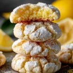 Lemon Crinkle Cookies