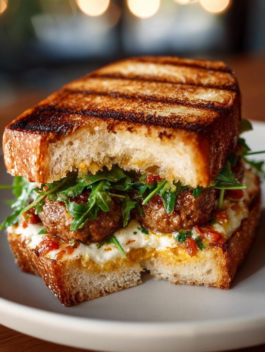 Delicious Meatball Sandwich Recipe with Homemade Sauce - Meatball Sandwich - main visual representation