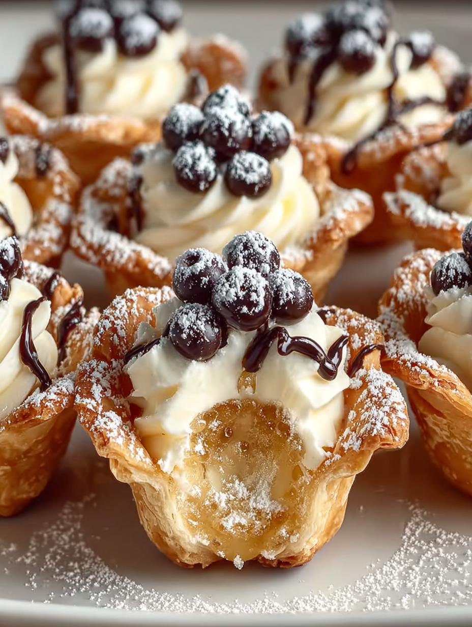 Mini Cannoli Cups: 5 Reasons to Indulge in These Sweet Treats - Mini Cannoli Cups - main visual representation