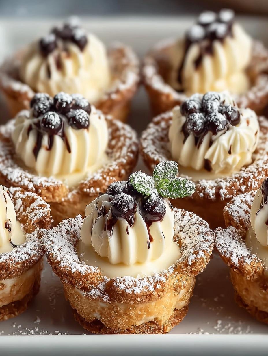 Mini Cannoli Cups: 5 Reasons to Indulge in These Sweet Treats - Mini Cannoli Cups - additional detail