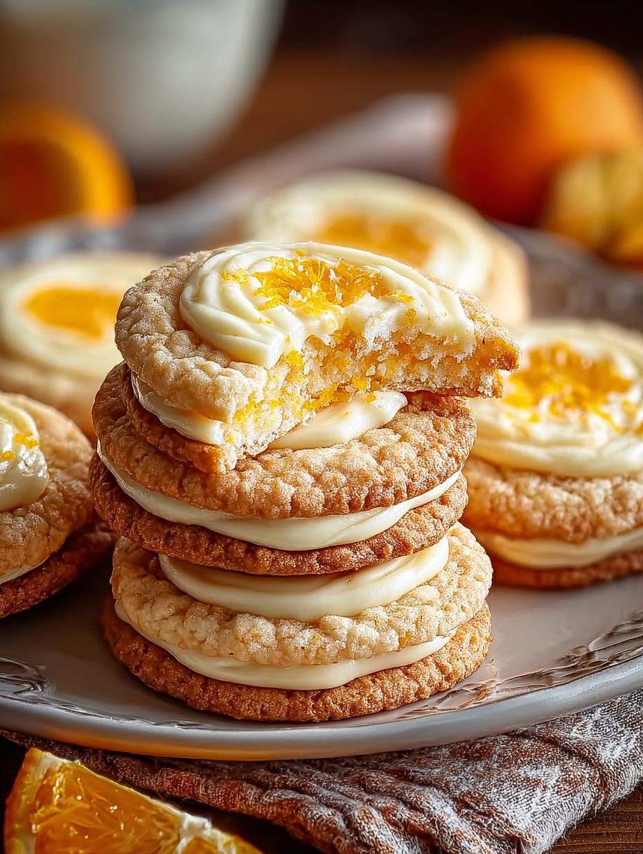 Orange Creamsicle Cookies: 12 Irresistible Soft Treats - Orange Creamsicle Cookies - additional detail