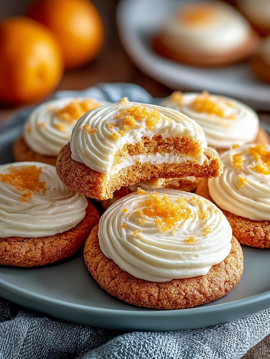 Orange Creamsicle Cookies
