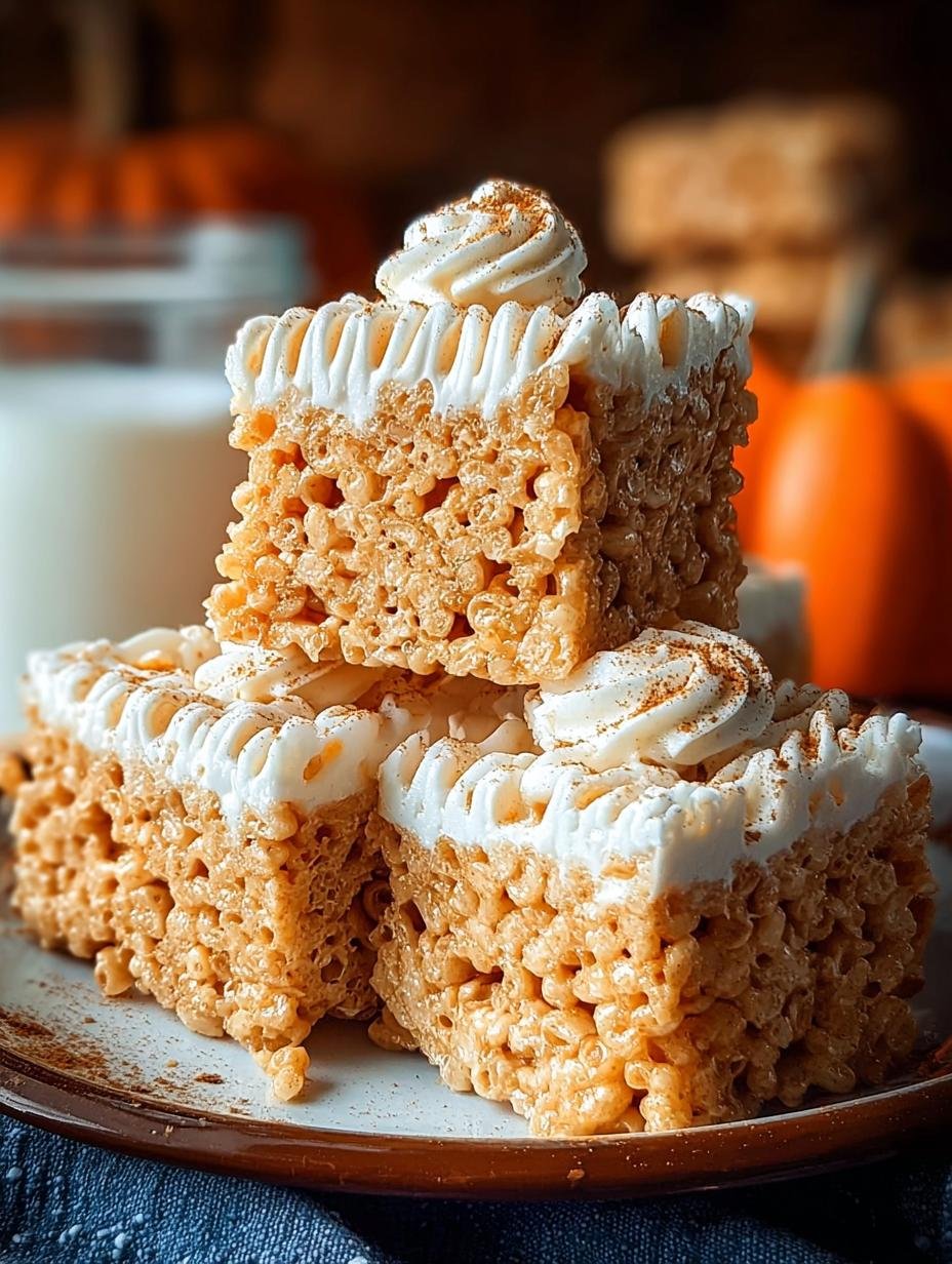 Pumpkin Spice Rice Krispie Treats: 12 Festive Flavors - Pumpkin Spice Rice Krispie - additional detail
