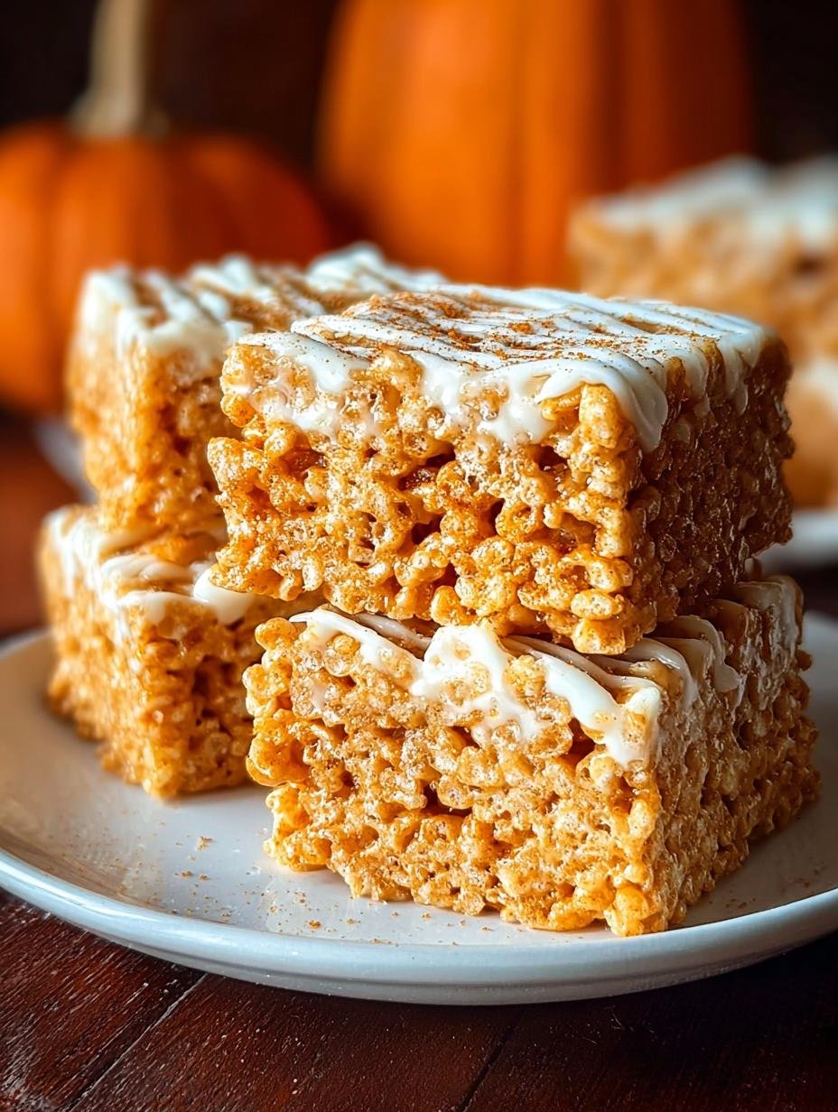 Pumpkin Spice Rice Krispie
