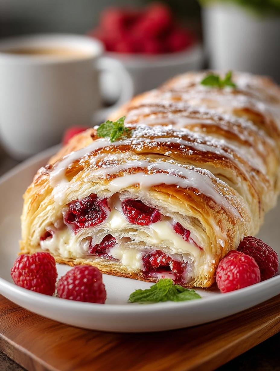 Raspberry Breakfast Braid: 5 Reasons to Love This Treat - Raspberry Breakfast Braid - additional detail